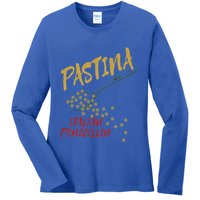 Pastina Italian Penicillin Ladies Long Sleeve Shirt