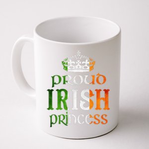 Proud Irish Princess Funny Saint Patrick's Day Coffee Mug