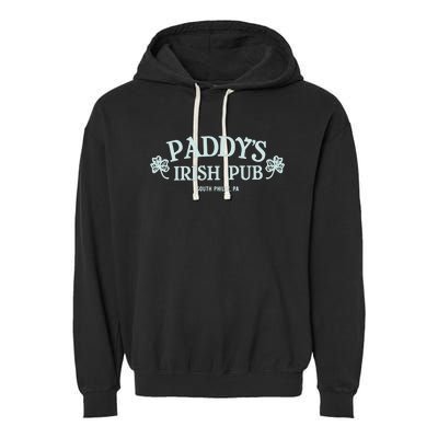 PaddYs Irish Pub Bar Garment-Dyed Fleece Hoodie