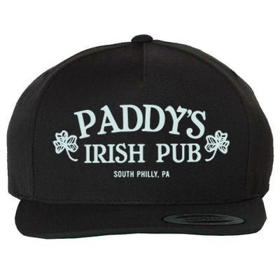 PaddYs Irish Pub Bar Wool Snapback Cap