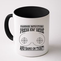 Passenger Instructions Press Em Here Mug