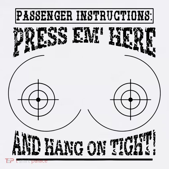 Passenger Instructions Press Em Here Garment-Dyed Sweatshirt