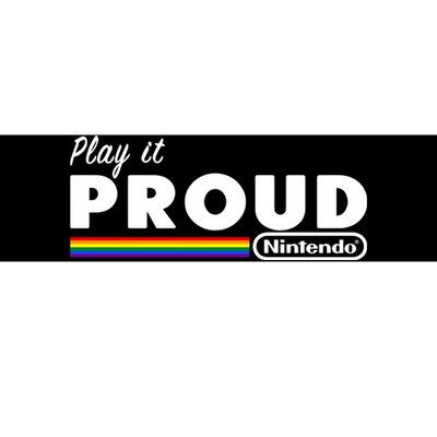 Play It Proud Bumper Sticker