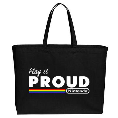 Play It Proud Cotton Canvas Jumbo Tote