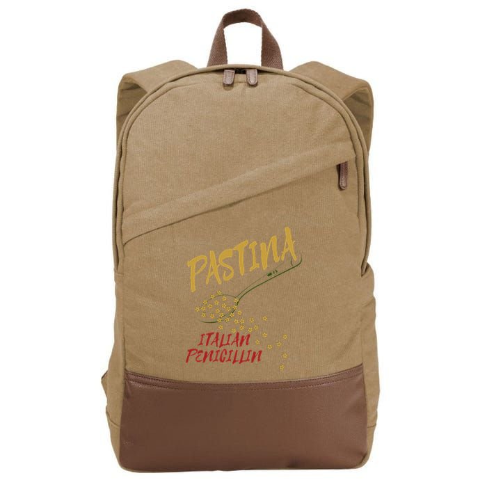 Pastina Italian Penicillin Cotton Canvas Backpack