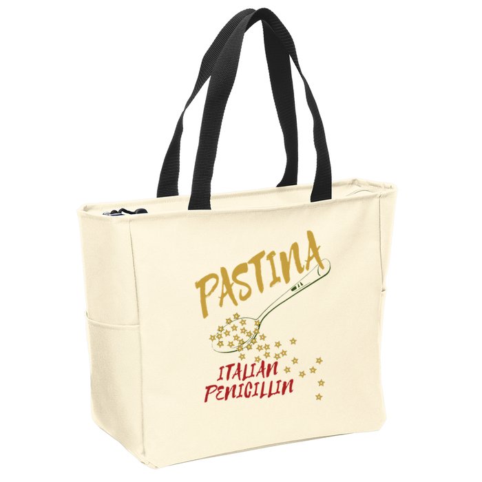 Pastina Italian Penicillin Zip Tote Bag