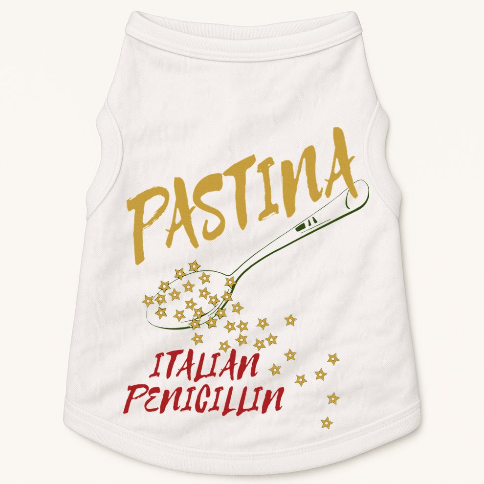 Pastina Italian Penicillin Doggie Tank