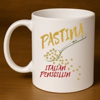 Pastina Italian Penicillin 11oz C Handle Ceramic Mug