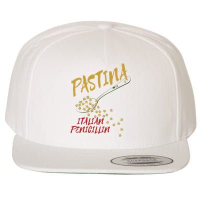 Pastina Italian Penicillin Wool Snapback Cap