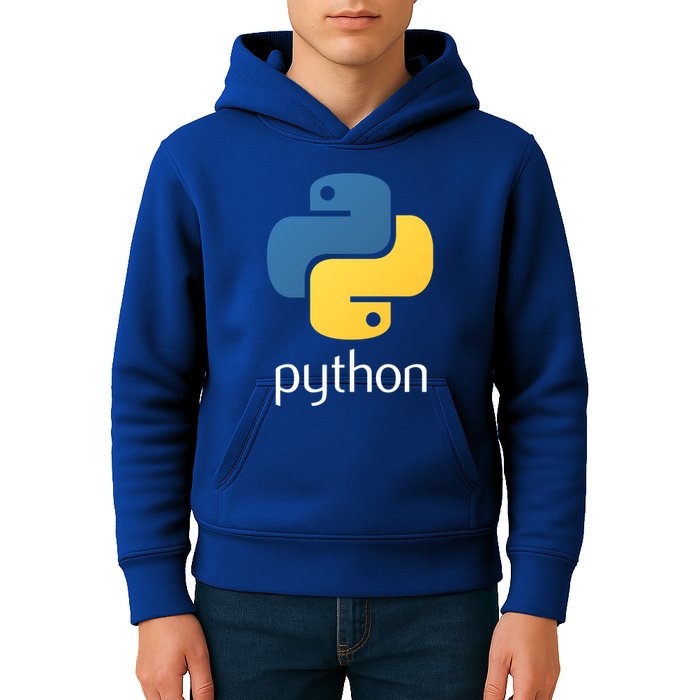 Python Interpreted Programming Language For Software Coders Gift Kids Hoodie