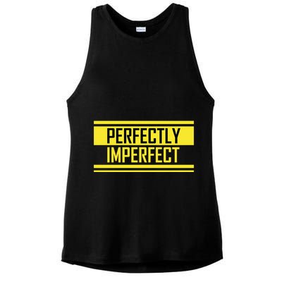 Perfectly Imperfect Ladies PosiCharge Tri-Blend Wicking Tank