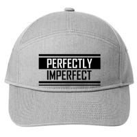 Perfectly Imperfect 7-Panel Snapback Hat