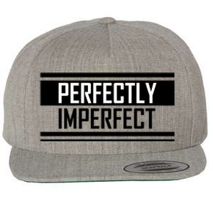 Perfectly Imperfect Wool Snapback Cap