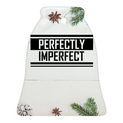 Perfectly Imperfect Ceramic Bell Ornament