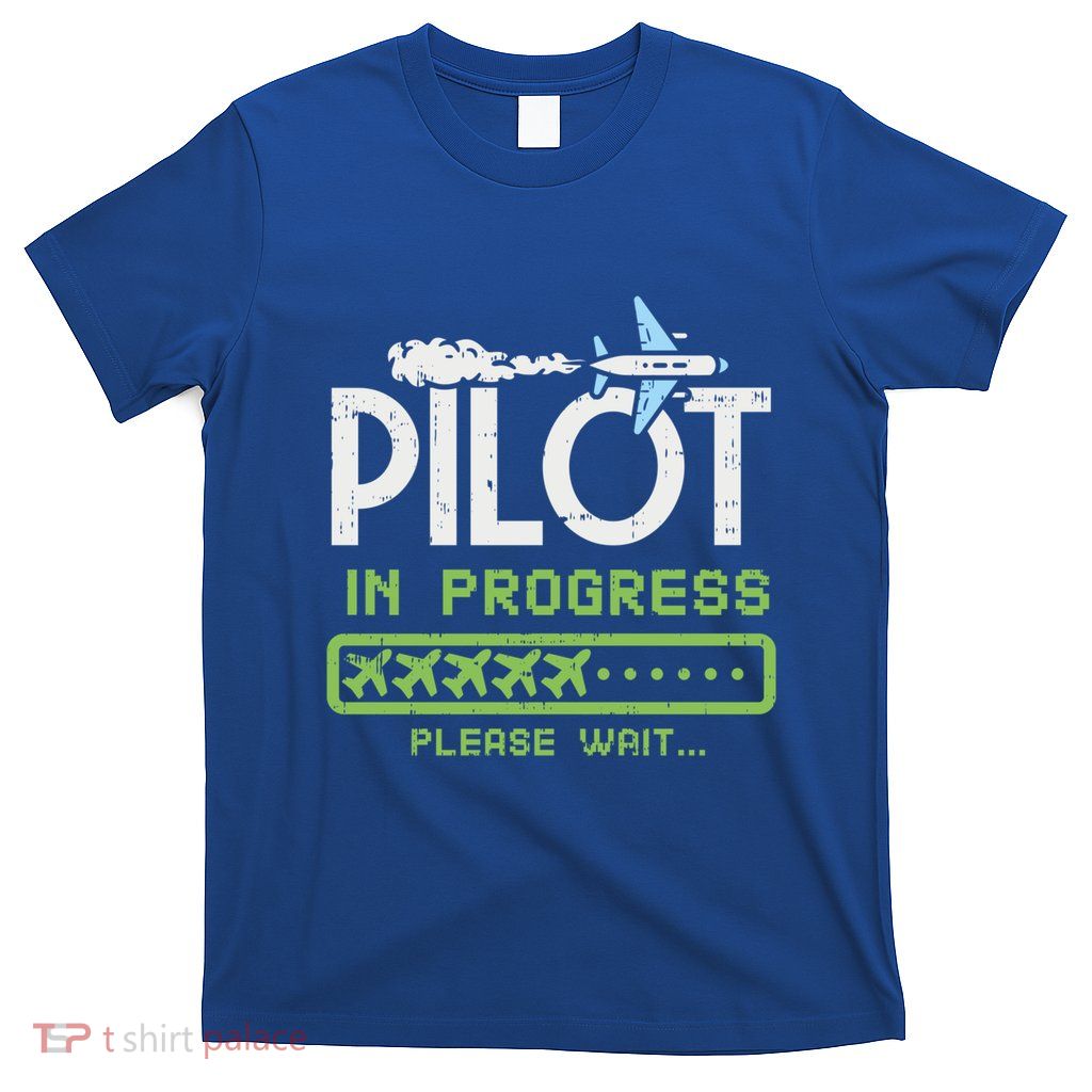 Pilot In Progress Future Pilot Toy Airplane Lovers Gift T-Shirt