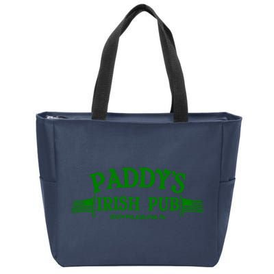 Paddy's Irish Pub Whiskey Stpatrick Day Drinking Pub Zip Tote Bag