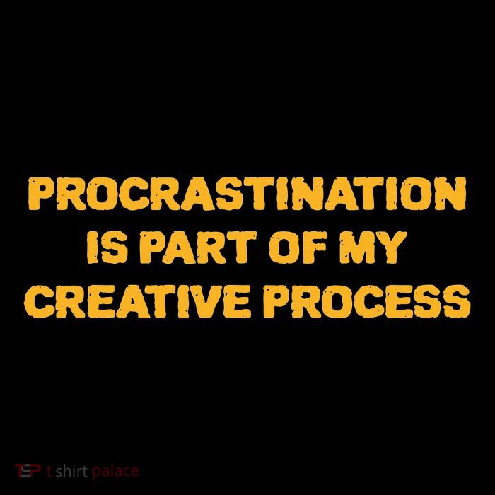 Procrastination Is Part Of My Creative Process Dark Humor Mesh Reversible Basketball Jersey Tank