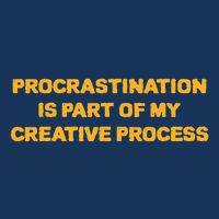 Procrastination Is Part Of My Creative Process Dark Humor Infant Baby Jersey Bodysuit