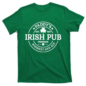 Paddy's Irish Pub Whiskey And Ale T-Shirt