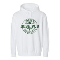 Paddy's Irish Pub Whiskey And Ale Garment-Dyed Fleece Hoodie