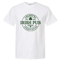 Paddy's Irish Pub Whiskey And Ale Garment-Dyed Heavyweight T-Shirt