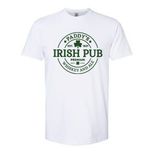 Paddy's Irish Pub Whiskey And Ale Softstyle CVC T-Shirt