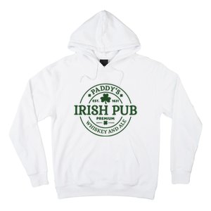 Paddy's Irish Pub Whiskey And Ale Hoodie