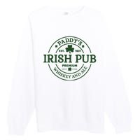 Paddy's Irish Pub Whiskey And Ale Premium Crewneck Sweatshirt