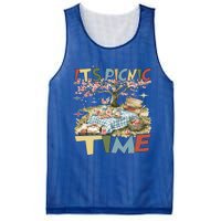 Picnics ItS Picnic Time Picnic Basket For Family Picnic Fun Gift Mesh Reversible Basketball Jersey Tank