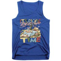 Picnics ItS Picnic Time Picnic Basket For Family Picnic Fun Gift Tank Top