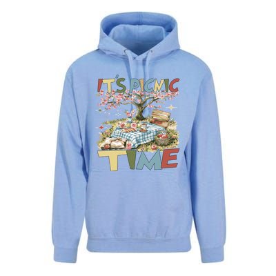 Picnics ItS Picnic Time Picnic Basket For Family Picnic Fun Gift Unisex Surf Hoodie