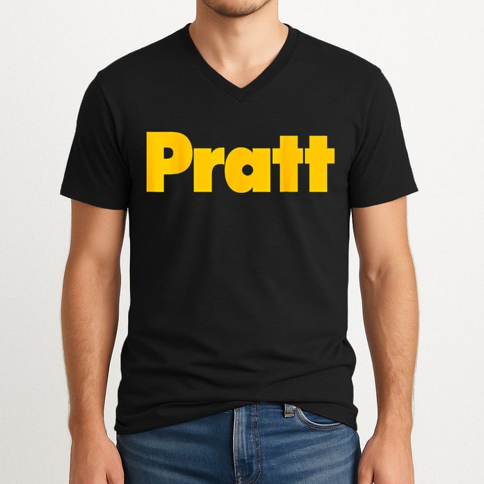 Pratt Institute V-Neck T-Shirt