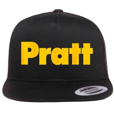 Pratt Institute Flat Bill Trucker Hat