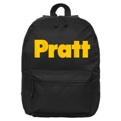 Pratt Institute 16 in Basic Backpack