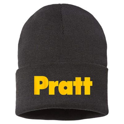 Pratt Institute Sustainable Knit Beanie