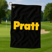 Pratt Institute Golf Towel