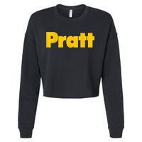 Pratt Institute Cropped Pullover Crew