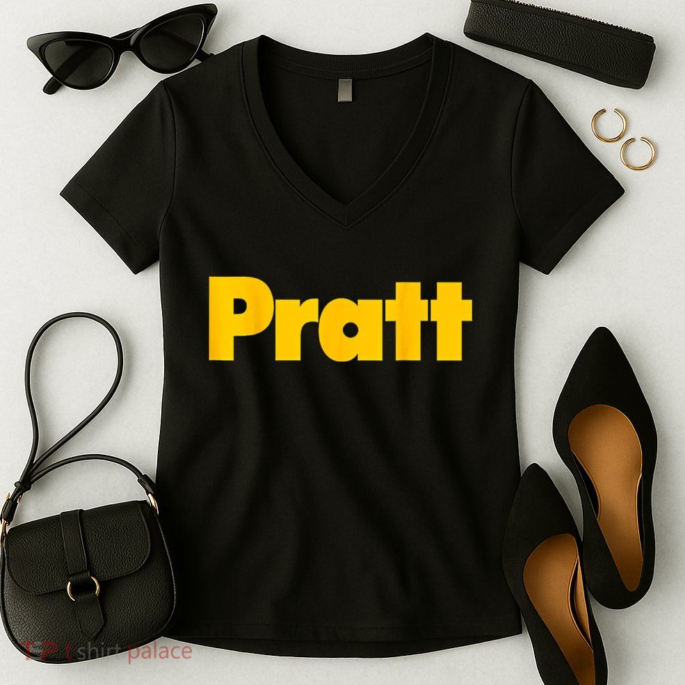 Pratt Institute Women's V-Neck T-Shirt