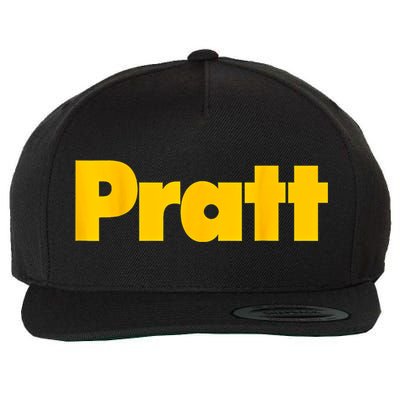 Pratt Institute Wool Snapback Cap