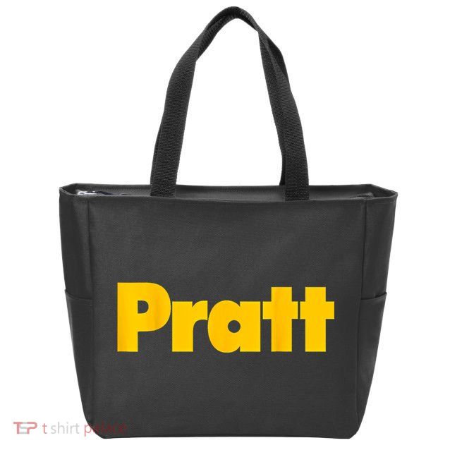 Pratt Institute Zip Tote Bag