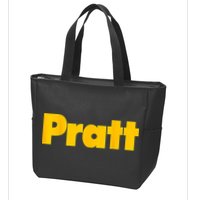 Pratt Institute Zip Tote Bag