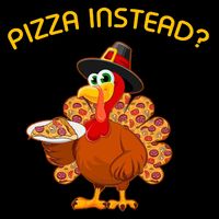 Pizza Instead Pizza Lover Hate Turkey 7-Panel Snapback Hat