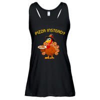 Pizza Instead Pizza Lover Hate Turkey Ladies Essential Flowy Tank