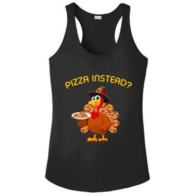 Pizza Instead Pizza Lover Hate Turkey Ladies PosiCharge Competitor Racerback Tank