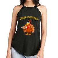 Pizza Instead Pizza Lover Hate Turkey Women's Perfect Tri Rocker Tank