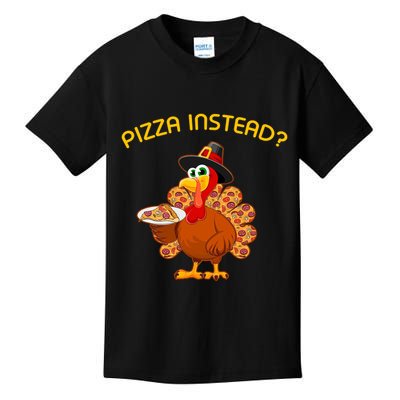 Pizza Instead Pizza Lover Hate Turkey Kids T-Shirt