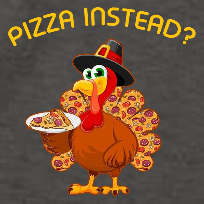 Pizza Instead Pizza Lover Hate Turkey Vector Backpack