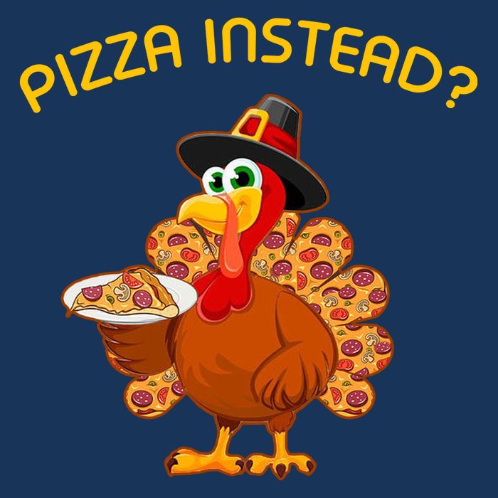 Pizza Instead Pizza Lover Hate Turkey Infant Baby Jersey Bodysuit