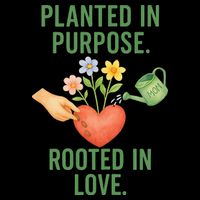 PLANTED IN PURPOSE ROOTED IN LOVE 16 in Basic Backpack