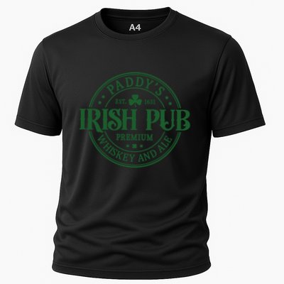 Paddys Irish Pub Vintage St Patricks Day Performance Shirt